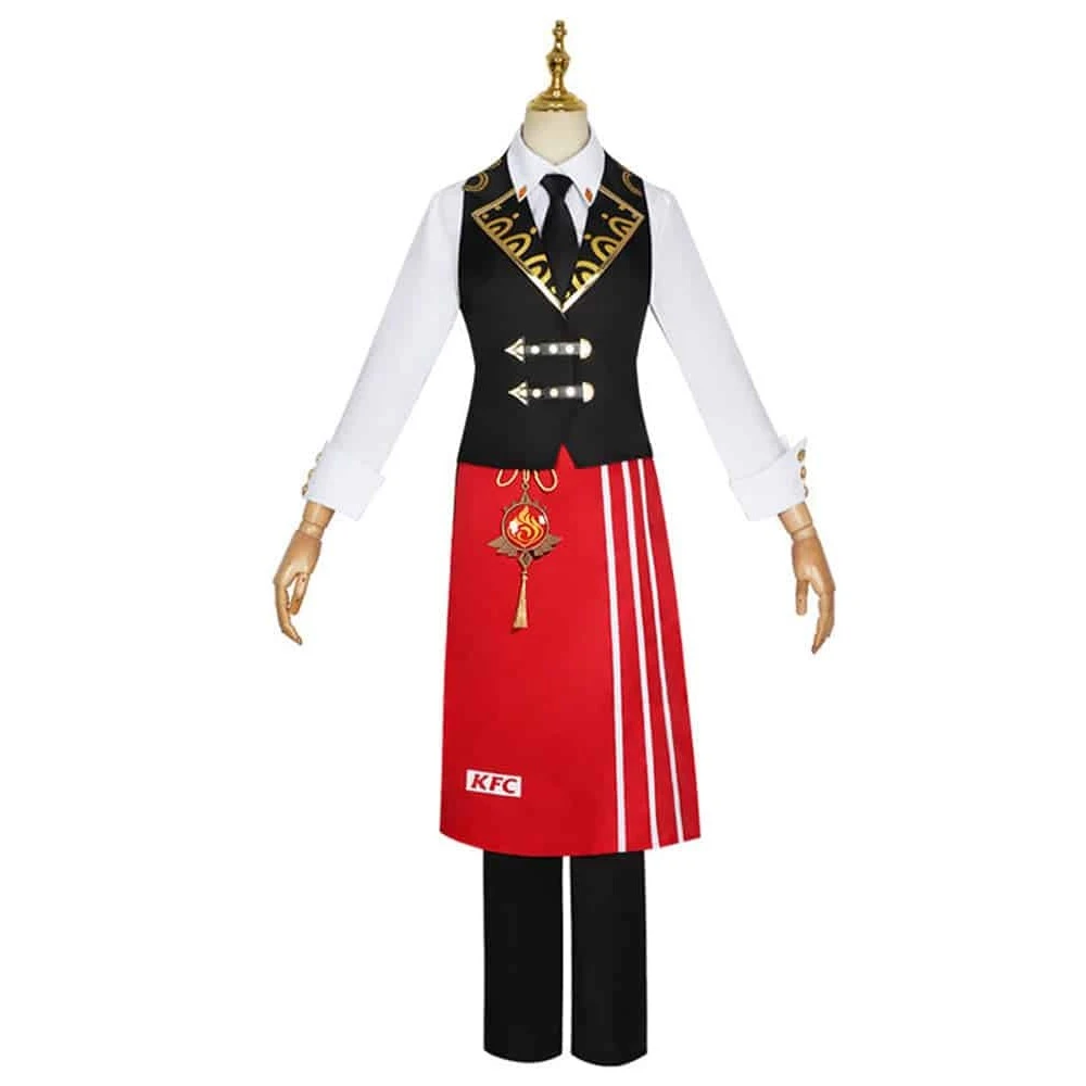 Genshin Impact Diluc Ragnvindr Cosplay Costume 9 Genshin Impact Diluc Ragnvindr Cosplay Costume - Image 7