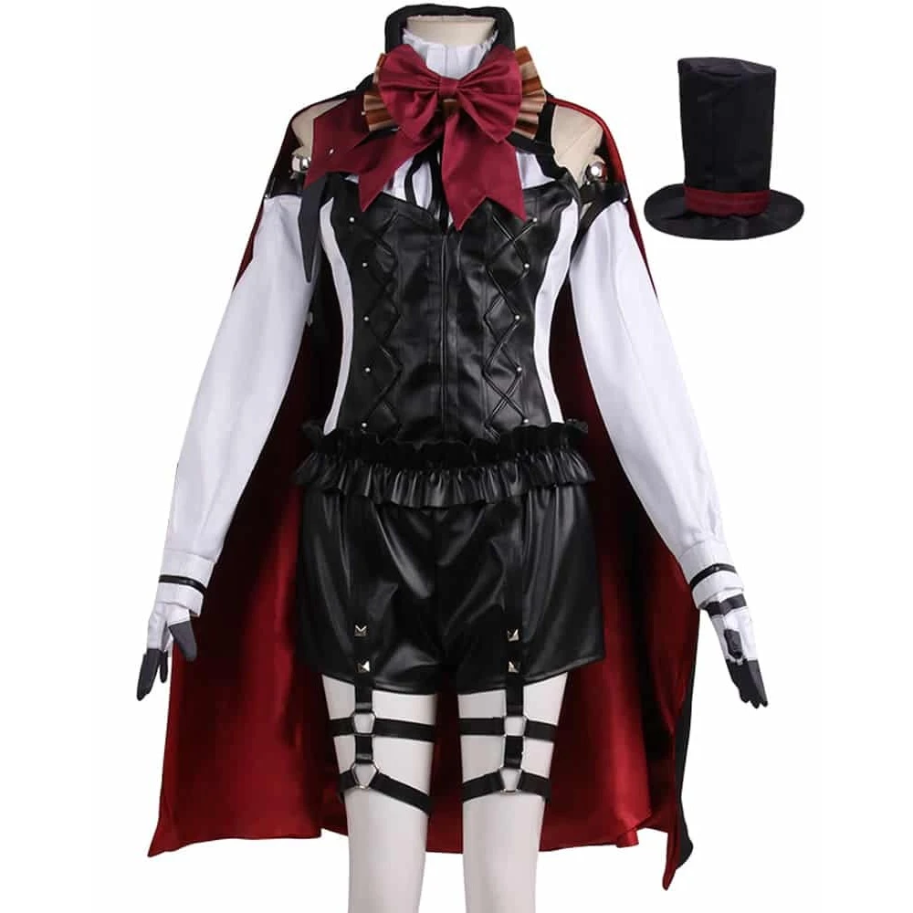Genshin Impact Lyney Cosplay Costume Dress 3 Genshin Impact Lyney Cosplay Costume Dress
