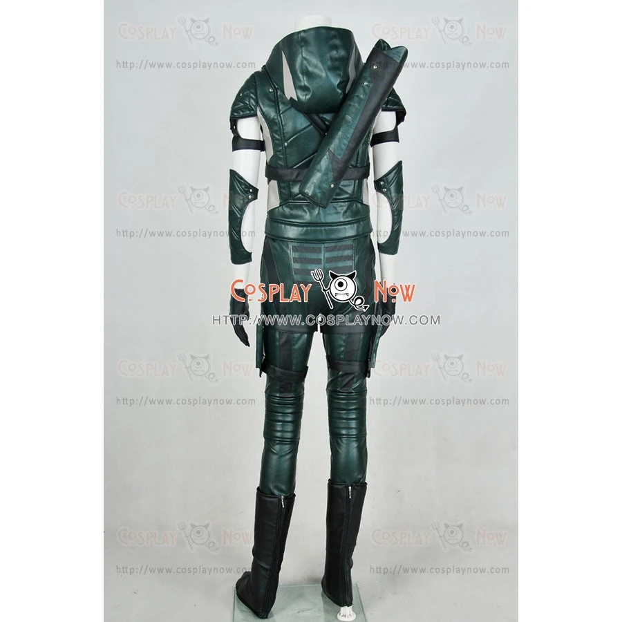 Green Arrow 4 Oliver Queen Cosplay Costume Combat Uniform 6 Green Arrow 4 Oliver Queen Cosplay Costume Combat Uniform - Image 4