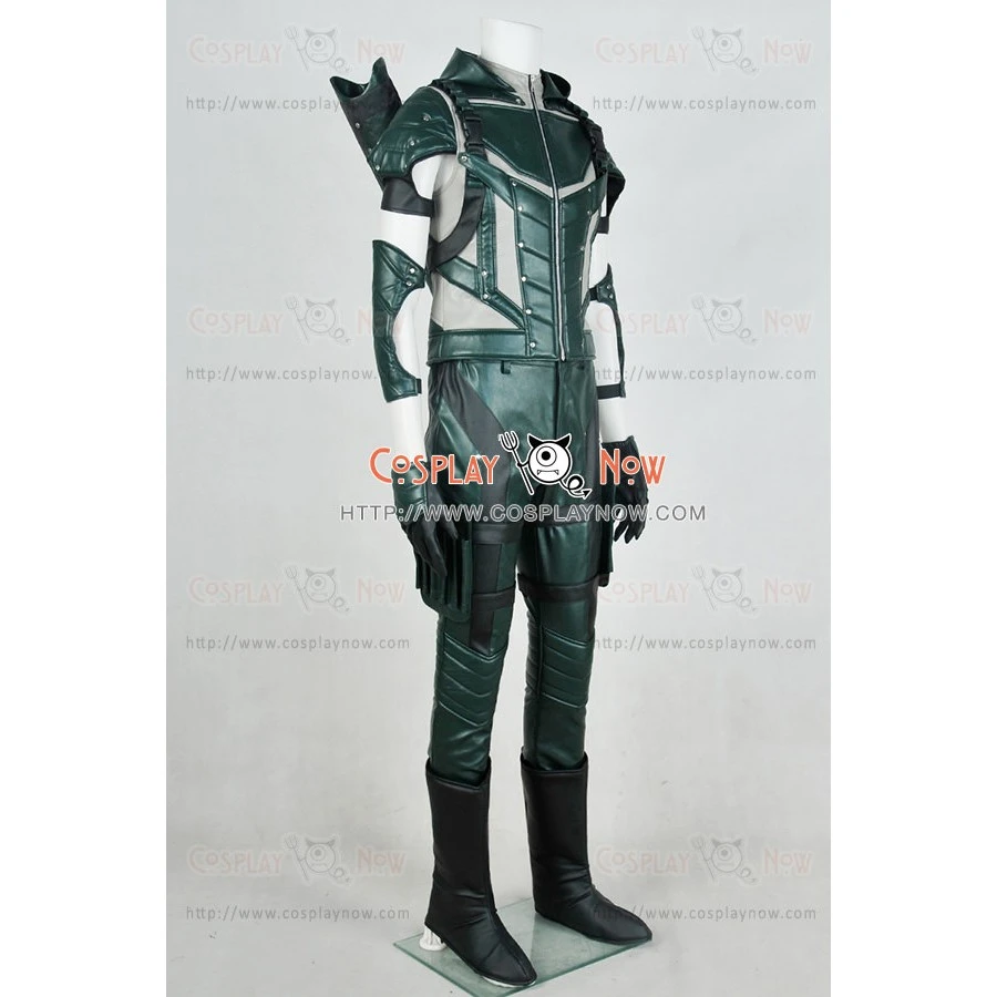 Green Arrow 4 Oliver Queen Cosplay Costume Combat Uniform 4 Green Arrow 4 Oliver Queen Cosplay Costume Combat Uniform - Image 2