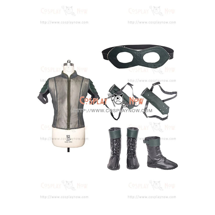 Green Arrow Oliver Queen Costume For Green Arrow Season 4 Cosplay 7 Green Arrow Oliver Queen Costume For Green Arrow Season 4 Cosplay - Image 5