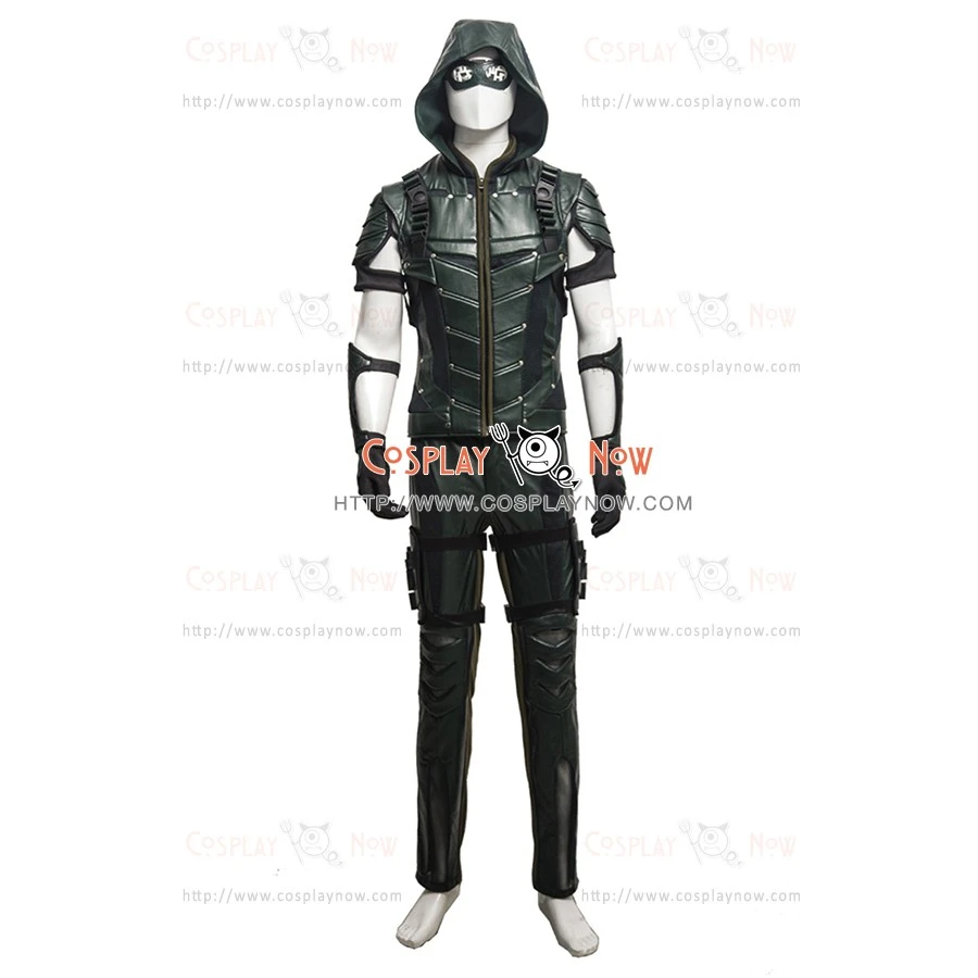 Green Arrow Oliver Queen Costume For Green Arrow Season 4 Cosplay 3 Green Arrow Oliver Queen Costume For Green Arrow Season 4 Cosplay