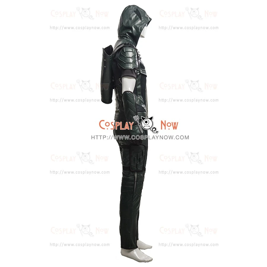 Green Arrow Oliver Queen Costume For Green Arrow Season 4 Cosplay 4 Green Arrow Oliver Queen Costume For Green Arrow Season 4 Cosplay - Image 2