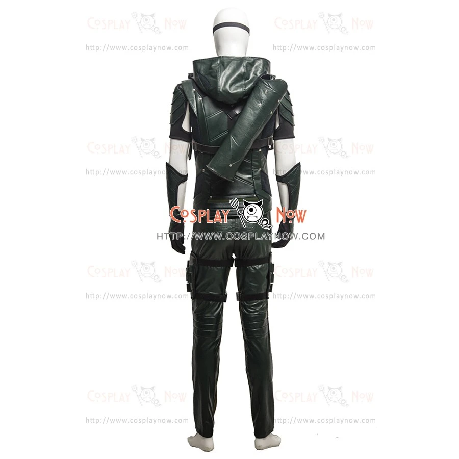 Green Arrow Oliver Queen Costume For Green Arrow Season 4 Cosplay 5 Green Arrow Oliver Queen Costume For Green Arrow Season 4 Cosplay - Image 3