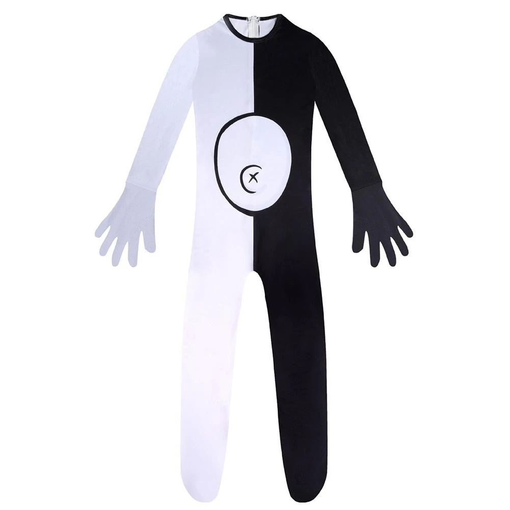 Kids Danganronpa Monokuma Cosplay Zentai Costume Children Jump Body 4 Kids Danganronpa Monokuma Cosplay Zentai Costume Children Jump Body - Image 2