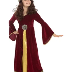 Lady Guinevere Costume For Girls