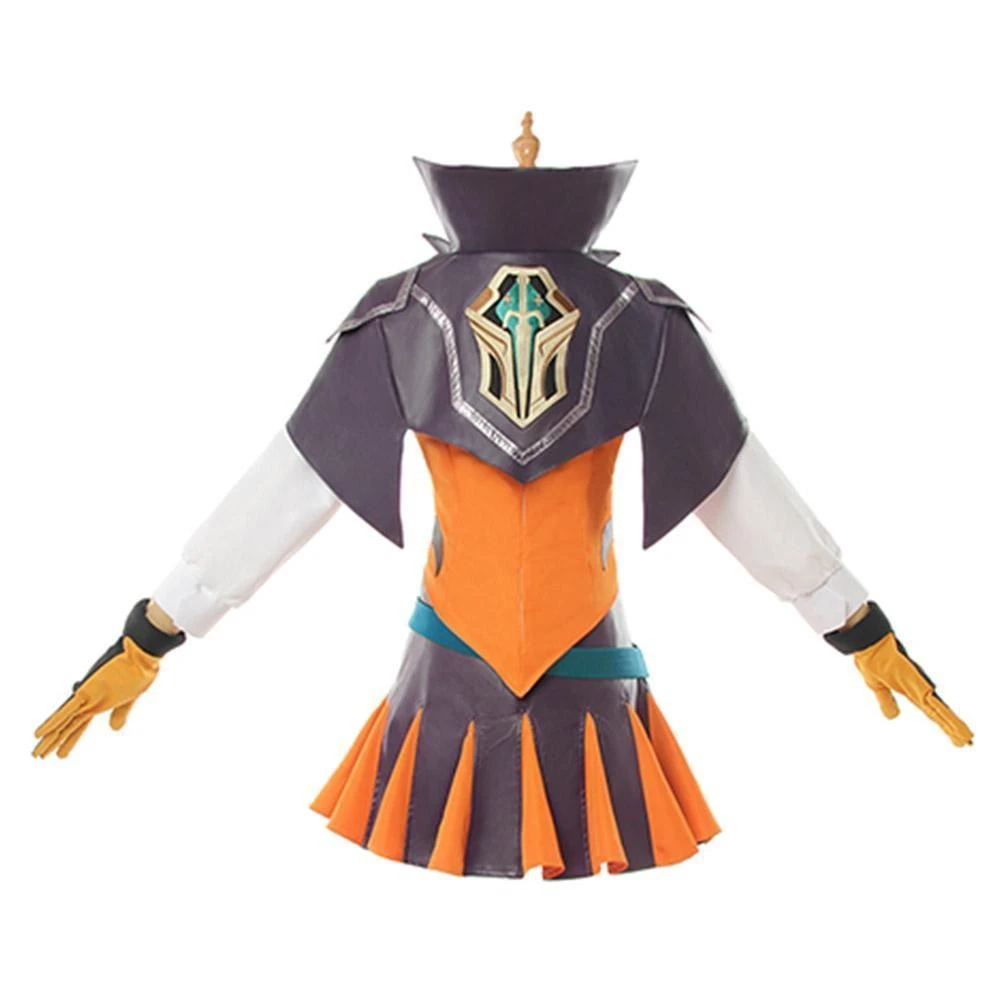League Of Legends Battle Academy Lux Cosplay Costume 5 League Of Legends Battle Academy Lux Cosplay Costume - Image 3