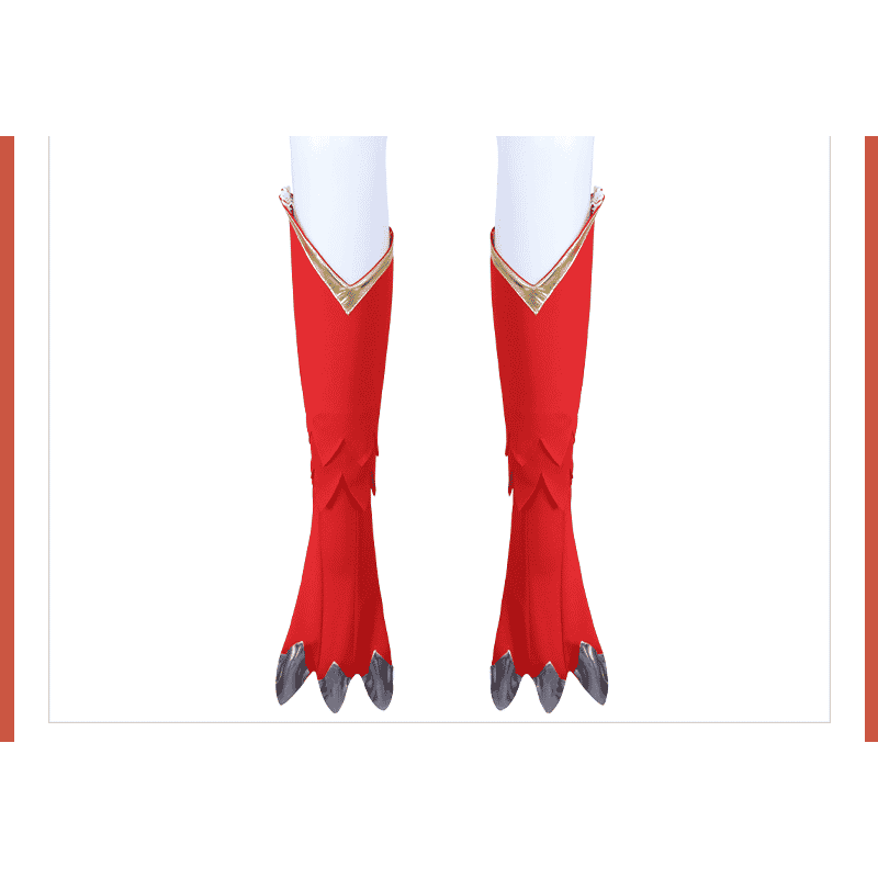 League Of Legends LOL Brave Phoenix Xayah Cosplay Costume 4 League Of Legends LOL Brave Phoenix Xayah Cosplay Costume - Image 2
