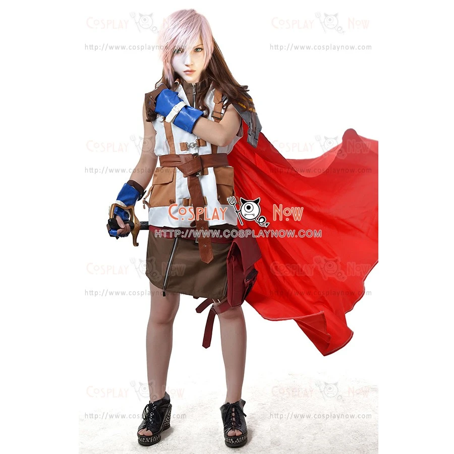 Lightning Costume For Final Fantasy XIII Cosplay 6 Lightning Costume For Final Fantasy XIII Cosplay - Image 4