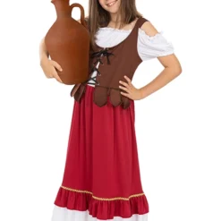 Medieval Innkeeper Costume For Girls