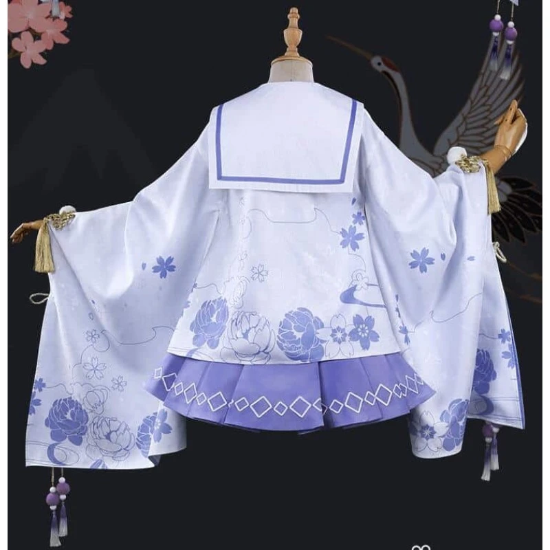 My Hero Academia Boku No Hero Academia Himiko Toga Flower Festival Kimono Cosplay Costume 4 My Hero Academia Boku No Hero Academia Himiko Toga Flower Festival Kimono Cosplay Costume - Image 2