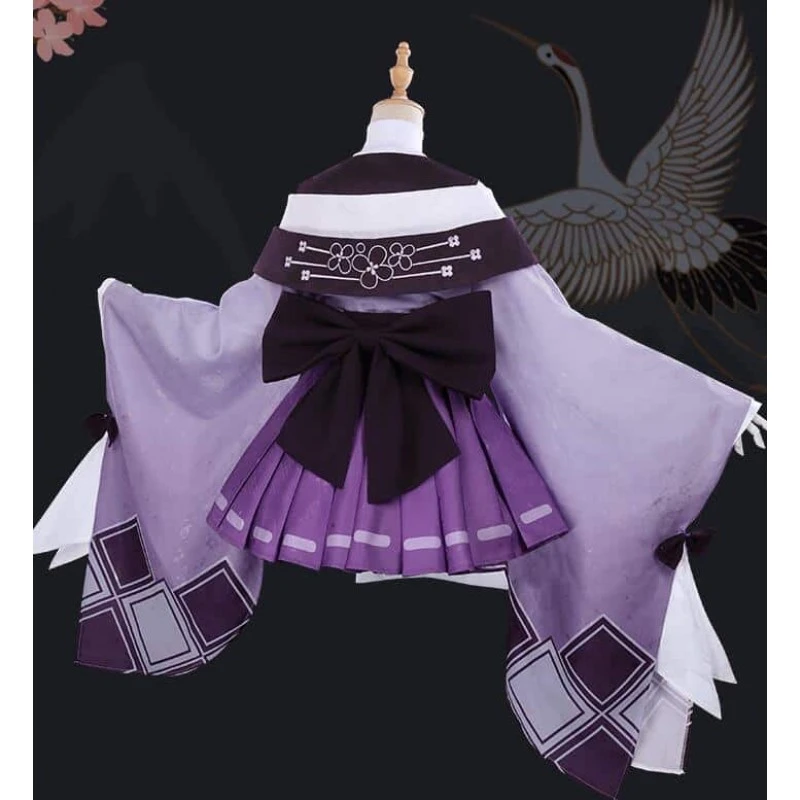 My Hero Academia Boku No Hero Academia Kyoka Jiro Flower Festival Kimono Cosplay Costume 4 My Hero Academia Boku No Hero Academia Kyoka Jiro Flower Festival Kimono Cosplay Costume - Image 2