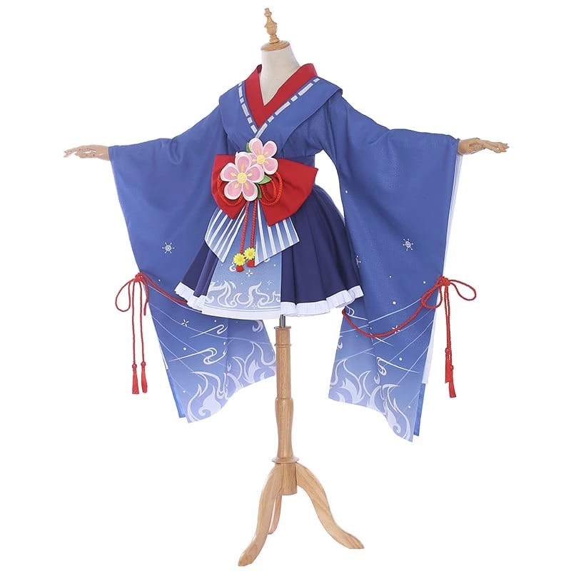 My Hero Academia Boku No Hero Academia Shoto Todoroki Female Kimono Cosplay Costume 3 My Hero Academia Boku No Hero Academia Shoto Todoroki Female Kimono Cosplay Costume
