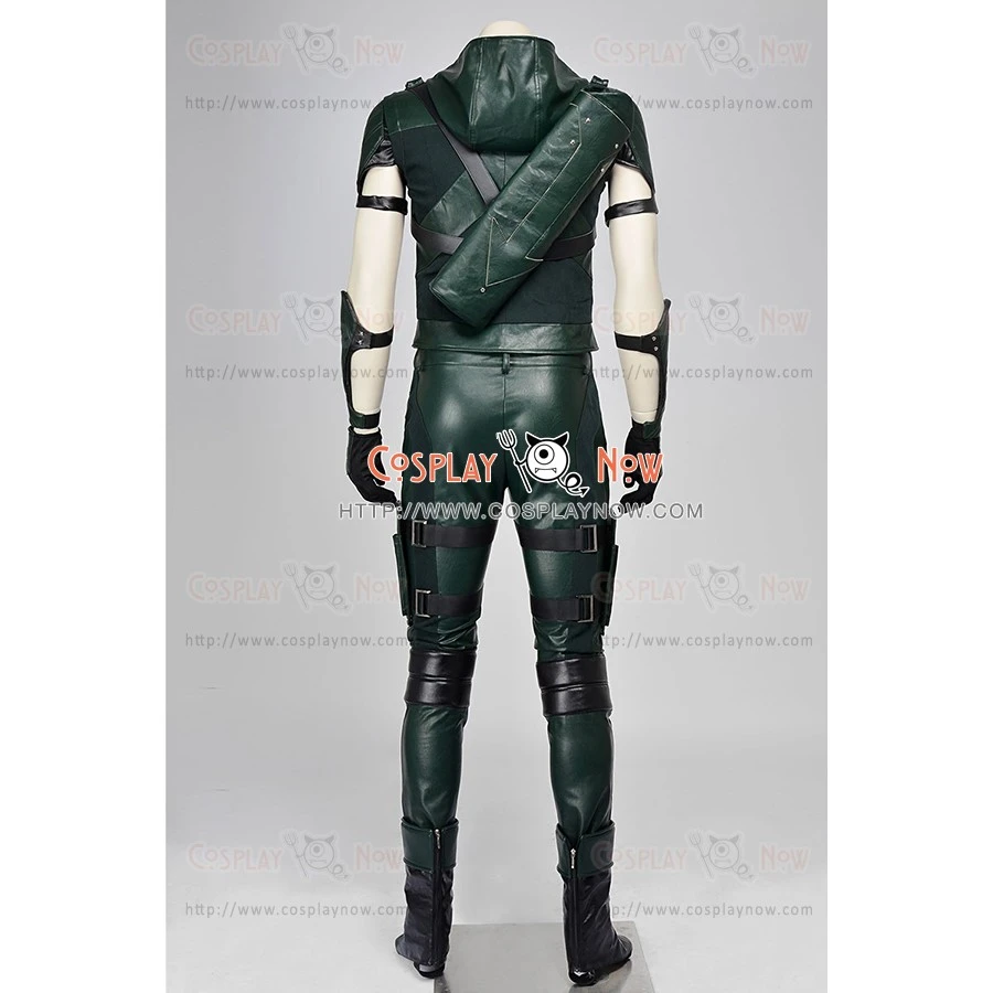 Oliver Queen Green Arrow Costume For Green Arrow Season 3 Cosplay 5 Oliver Queen Green Arrow Costume For Green Arrow Season 3 Cosplay - Image 3