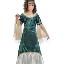 Olivia Medieval Princess Costume For Girls