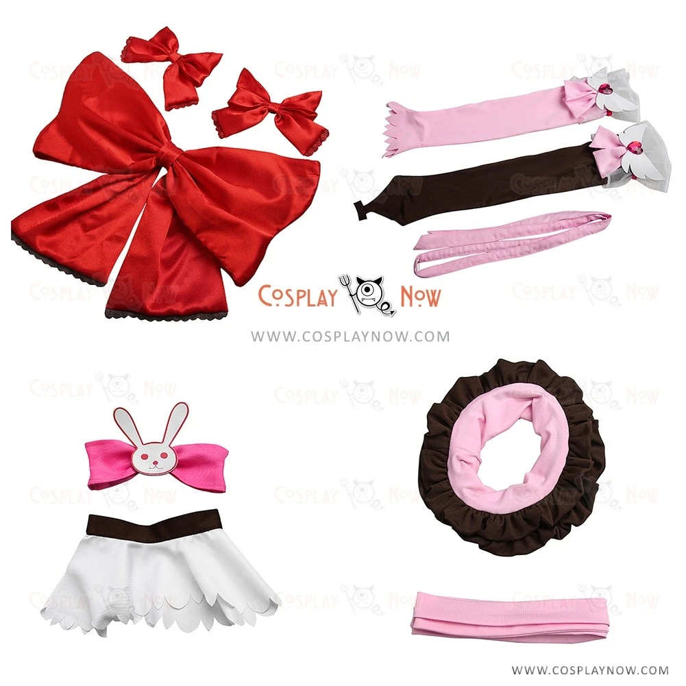 Overwatch OW Cosplay D.Va Costume Pink Dress 11 Overwatch OW Cosplay D.Va Costume Pink Dress - Image 9