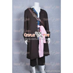 Pirates Of The Caribbean 4 Cosplay Jack Sparrow Costume -Cosplaynow Shop pirates of the caribbean 4 cosplay jack sparrow costume wp004 2 098