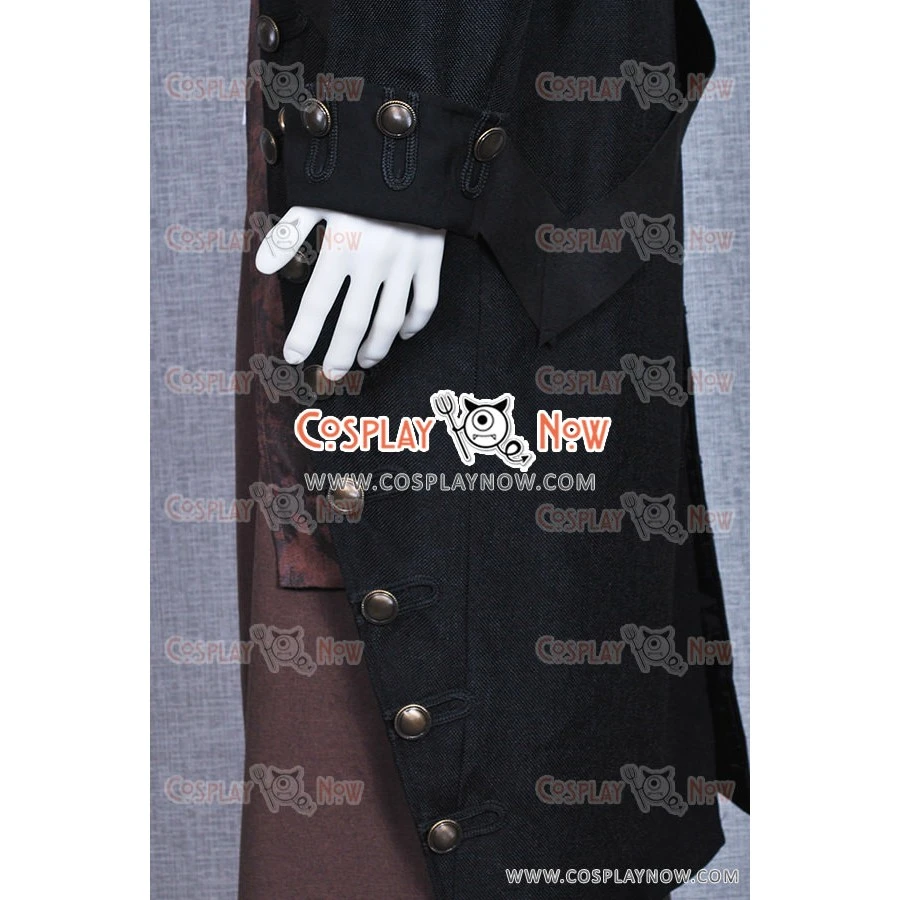 Pirates Of The Caribbean Cosplay Barbossa Costume Outfit 14 Pirates Of The Caribbean Cosplay Barbossa Costume Outfit - Image 12