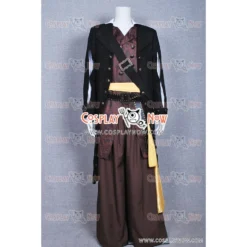 Pirates Of The Caribbean Cosplay Barbossa Costume Outfit