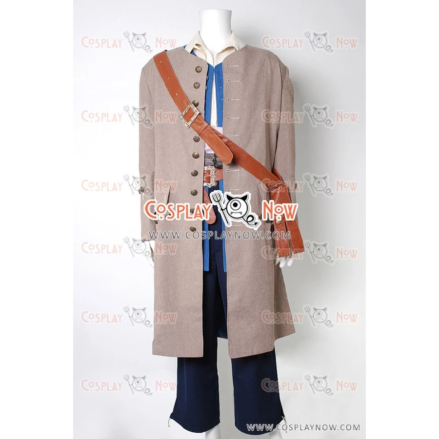 Pirates Of The Caribbean Cosplay Captain Jack Sparrow Costume 3 Pirates Of The Caribbean Cosplay Captain Jack Sparrow Costume