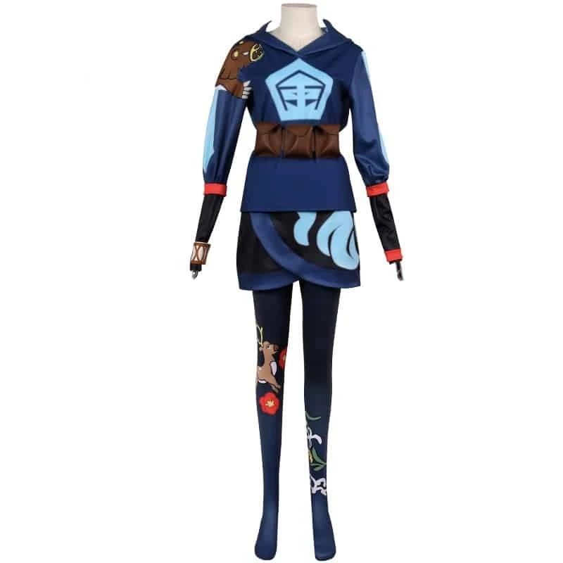 Pokemon Legends: Arceus Mai Cosplay Costume 3 Pokemon Legends: Arceus Mai Cosplay Costume