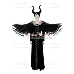 Queen Maleficent Cosplay Costume Dress