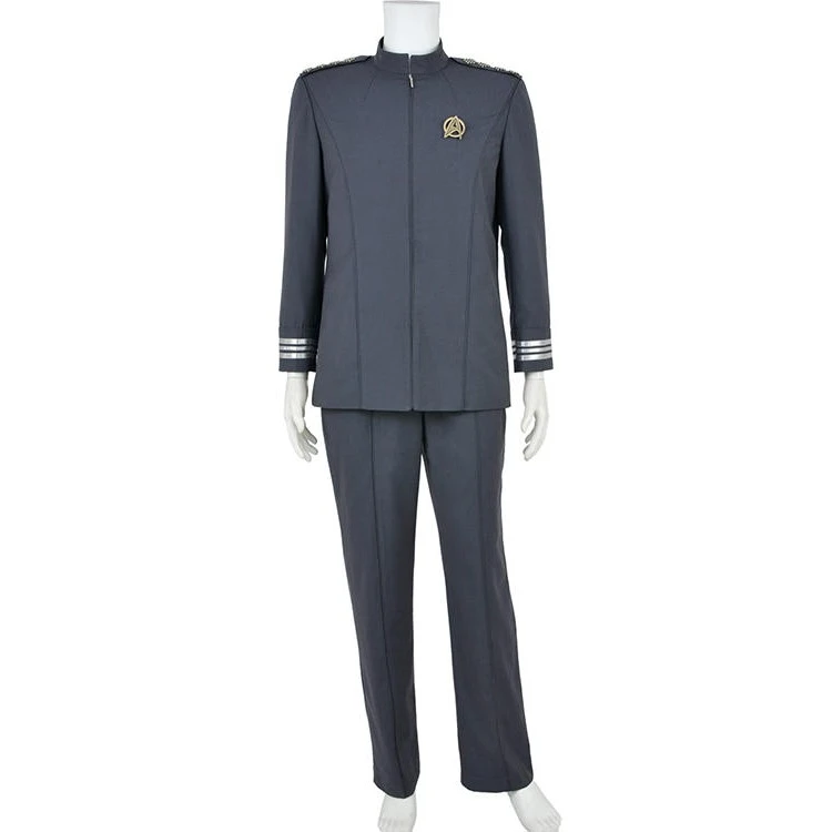 Star Trek Cosplay Captain Into Darkness James T Kirk Gray Costume 3 Star Trek Cosplay Captain Into Darkness James T Kirk Gray Costume