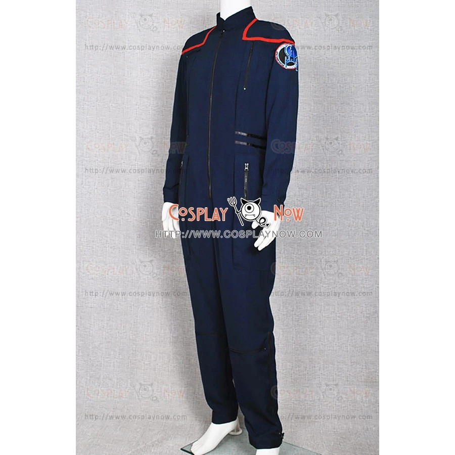 Star Trek Uniform Enterprise Commander Charles Jumpsuit Costume 4 Star Trek Uniform Enterprise Commander Charles Jumpsuit Costume - Image 2