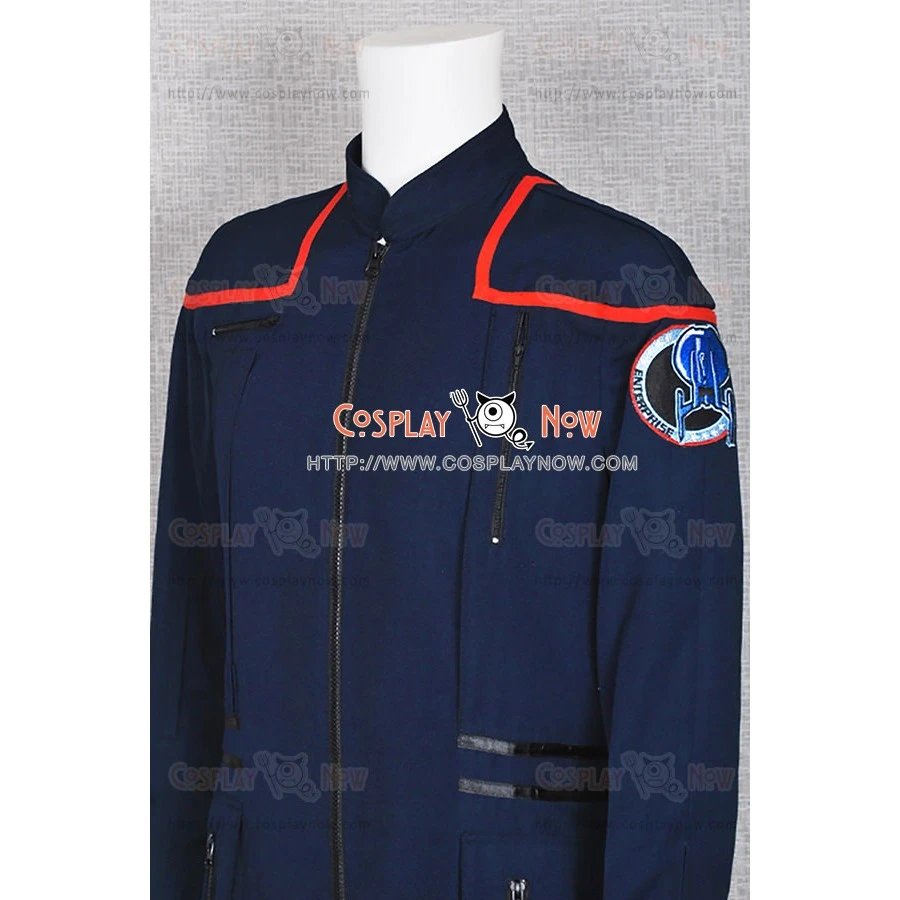 Star Trek Uniform Enterprise Commander Charles Jumpsuit Costume 7 Star Trek Uniform Enterprise Commander Charles Jumpsuit Costume - Image 5