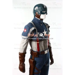 Steve Rogers Costume For Captain America 1 Cosplay Uniform New -Cosplaynow Shop steve rogers costume for captain america 1 cosplay uniform new mzx 44655698245 dd2