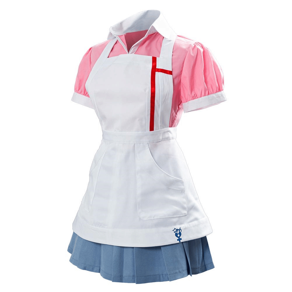 Super Danganronpa 2 Mikan Tsumiki Cosplay Costume 4 Super Danganronpa 2 Mikan Tsumiki Cosplay Costume - Image 2