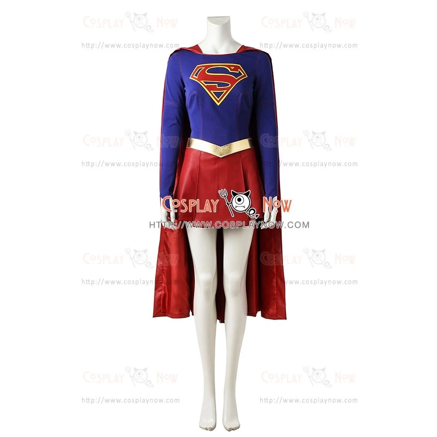Superman Cosplay Supergirl Kara Zor-El Costume 4 Superman Cosplay Supergirl Kara Zor-El Costume - Image 2