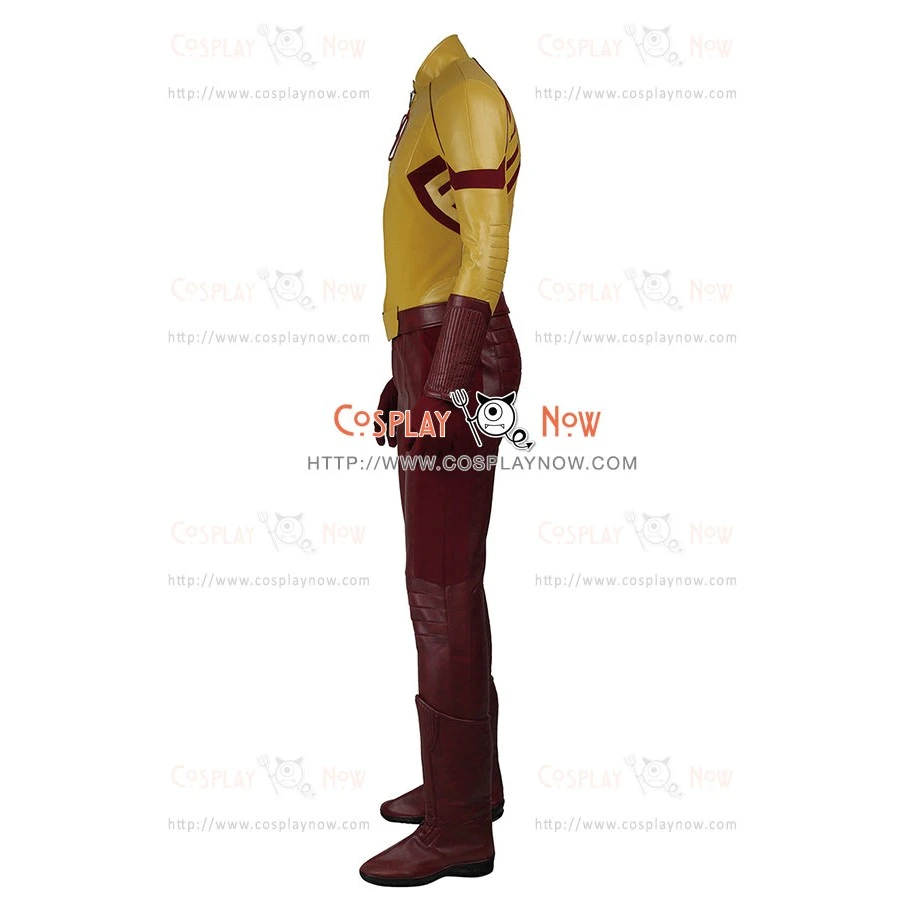 The Flash Season 3 Cosplay Kid Flash Costume 4 The Flash Season 3 Cosplay Kid Flash Costume - Image 2
