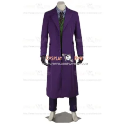 The Joker Purple Costume For Batman The Dark Knight Cosplay