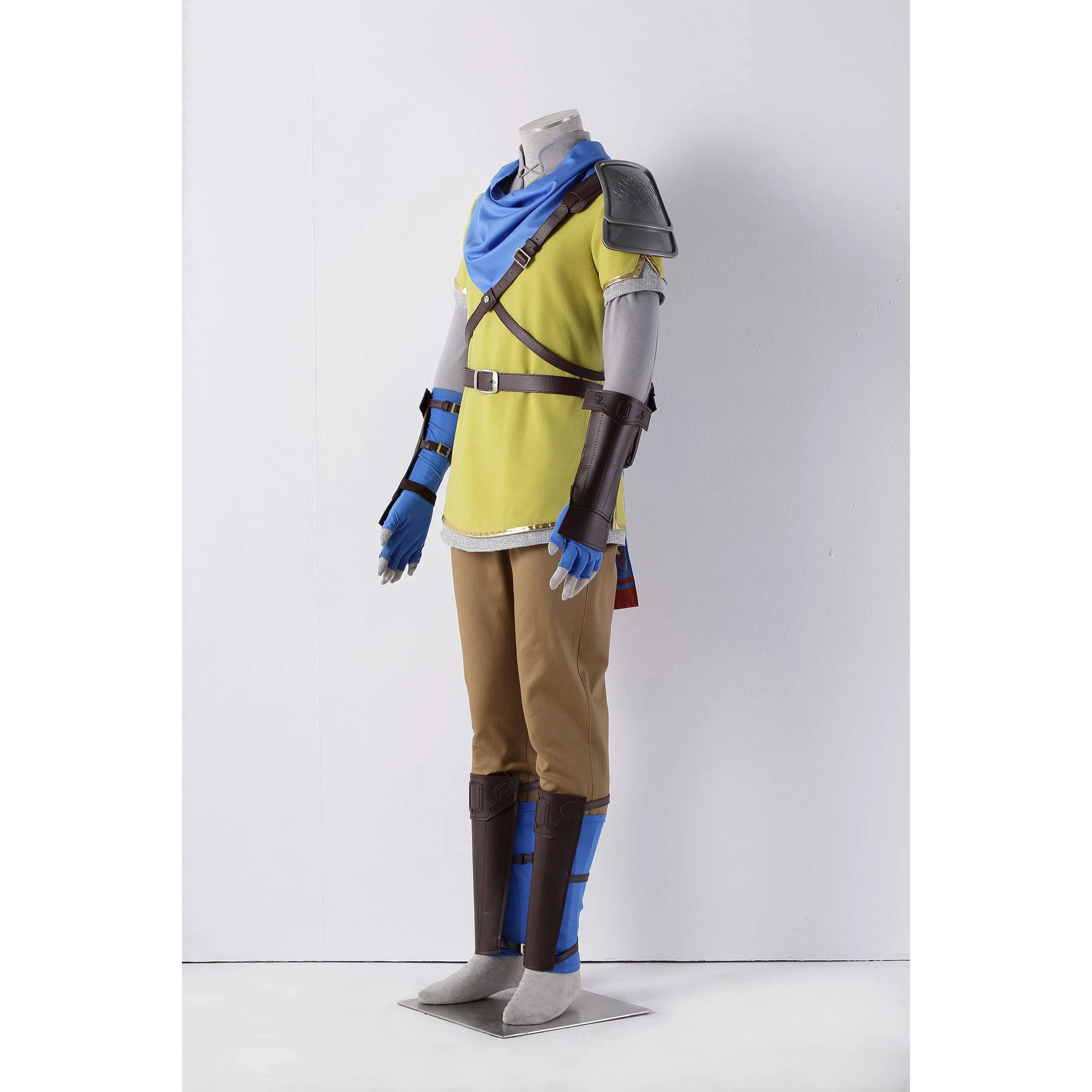 The Legend Of Zelda: Hyrule Warriors Link Yellow Cosplay Costume 4 The Legend Of Zelda: Hyrule Warriors Link Yellow Cosplay Costume - Image 2