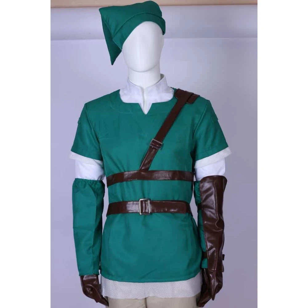 The Legend Of Zelda Link Cosplay Costume - 4 Edition 6 The Legend Of Zelda Link Cosplay Costume - 4 Edition - Image 4