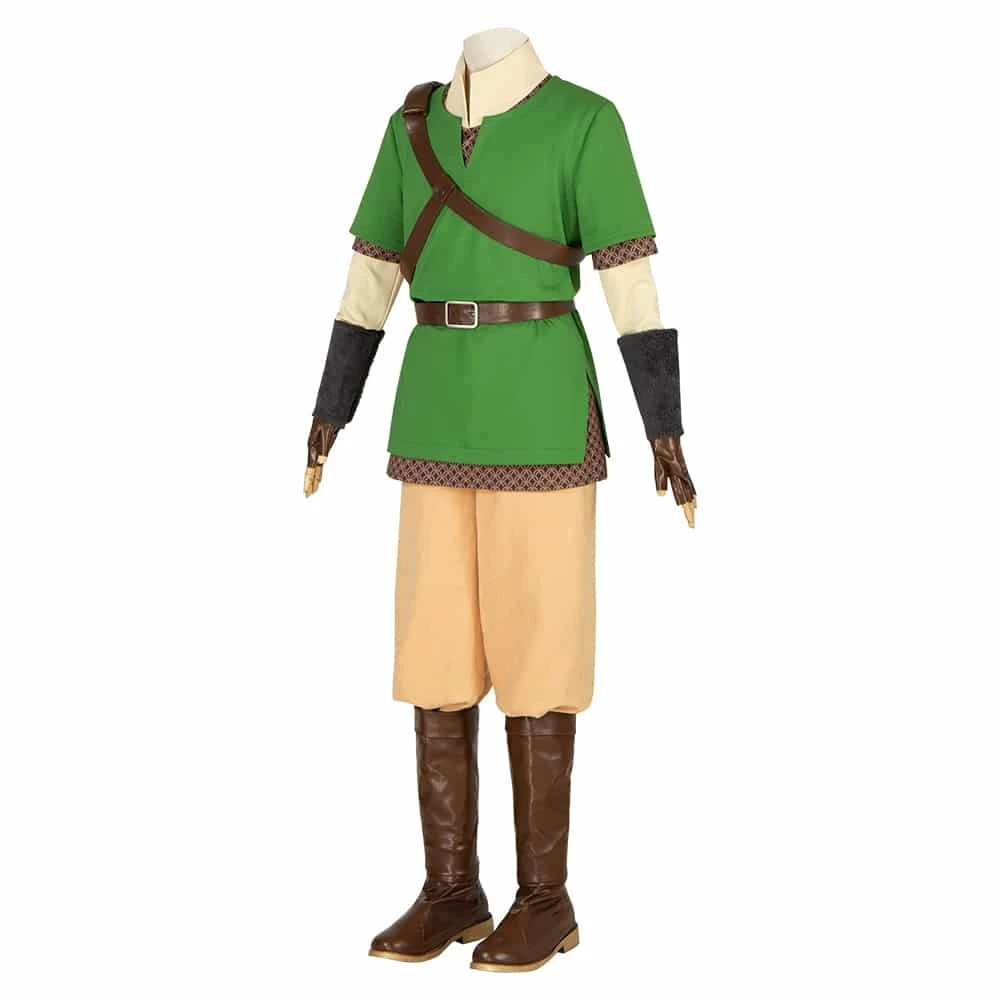 The Legend Of Zelda: Skyward Sword Link Cosplay Costume 6 The Legend Of Zelda: Skyward Sword Link Cosplay Costume - Image 4