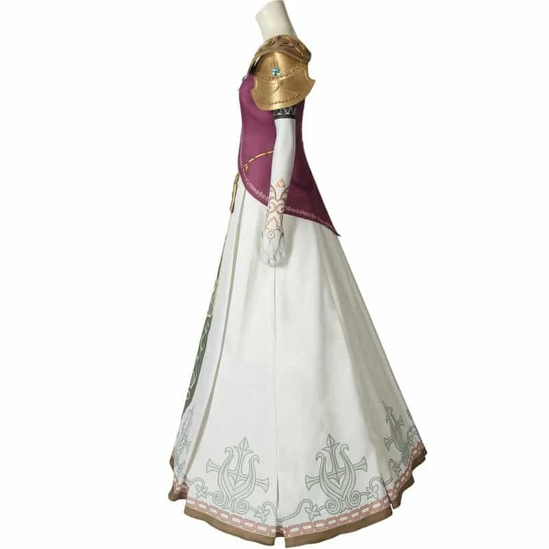 The Legend Of Zelda: Twilight Princess Princess Zelda Cosplay Costume 5 The Legend Of Zelda: Twilight Princess Princess Zelda Cosplay Costume - Image 3