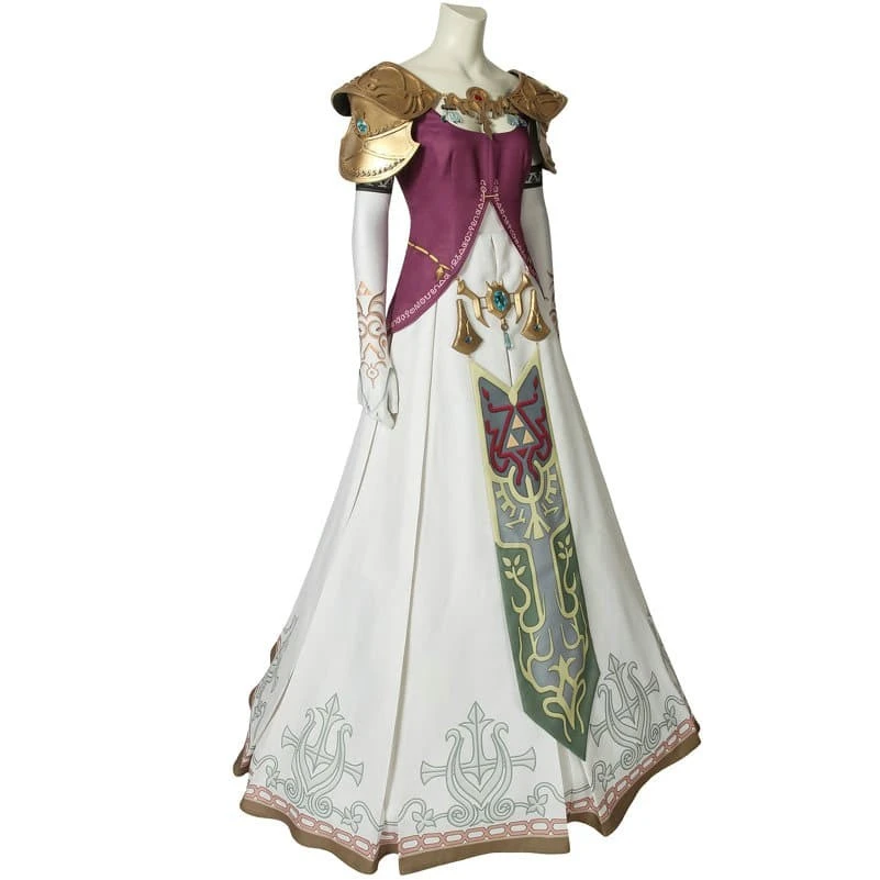 The Legend Of Zelda: Twilight Princess Princess Zelda Cosplay Costume 4 The Legend Of Zelda: Twilight Princess Princess Zelda Cosplay Costume - Image 2