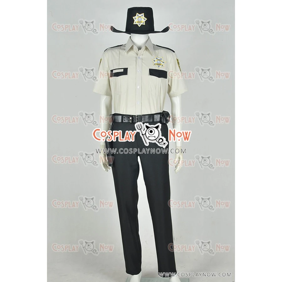 The Walking Dead Rick Grimes Cosplay Costume 3 The Walking Dead Rick Grimes Cosplay Costume