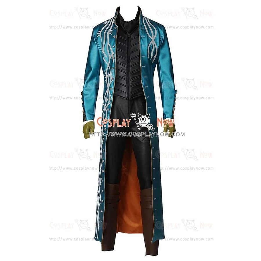 Vergil Costume For Devil May Cry 3 Dante's Awakening Cosplay 3 Vergil Costume For Devil May Cry 3 Dante's Awakening Cosplay