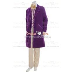 Willy Wonka Costume For Charlie And The Chocolate Factory Cosplay
